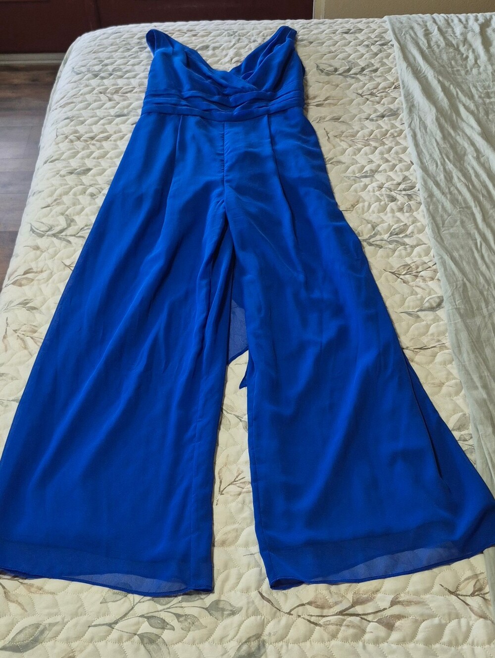 Women’s Wide-Leg Jumpsuit in Royal Blue